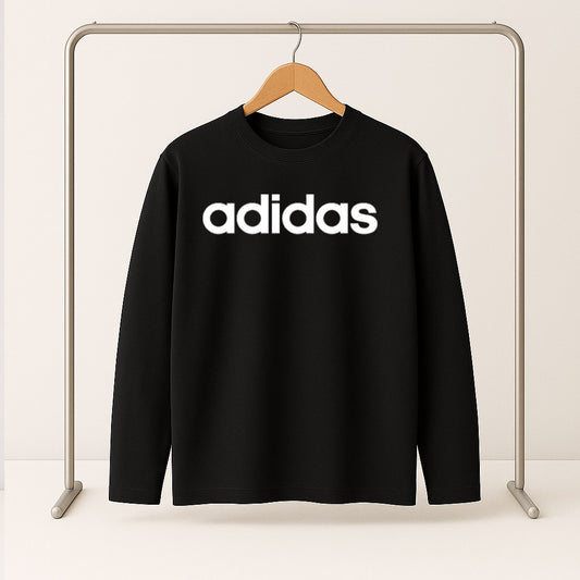 Adidas Long Sleeve T-Shirt – black (Special Sizes)