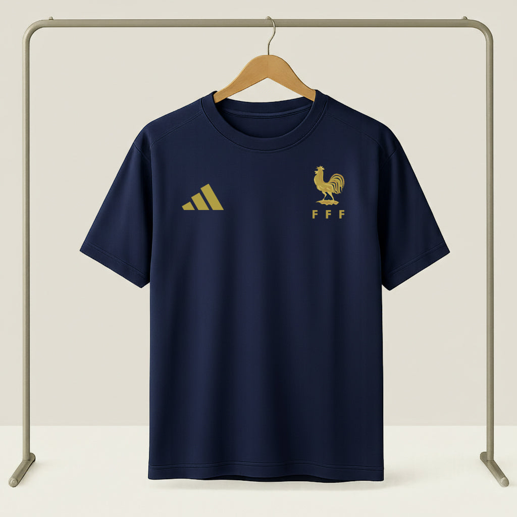 France National Team (FFF) Half Sleeve T-Shirt – Big Size