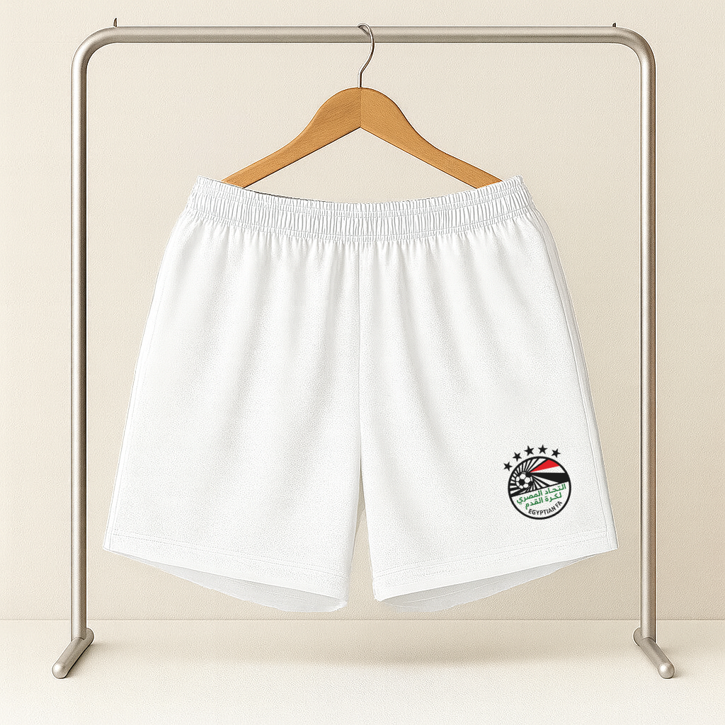 Egypt National Team Short – White (Special Sizes)