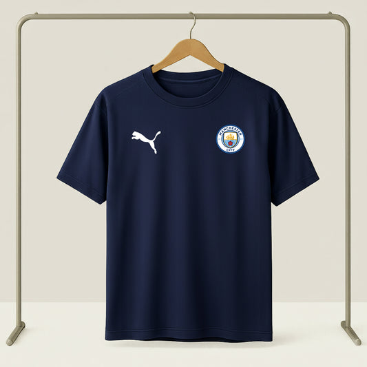 Manchester City FC Half Sleeve T-Shirt – Big Size