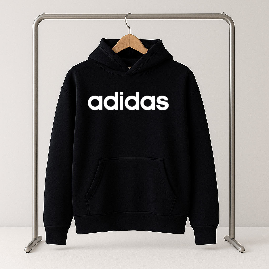 Adidas black HODIE – SPECIAL SIZES