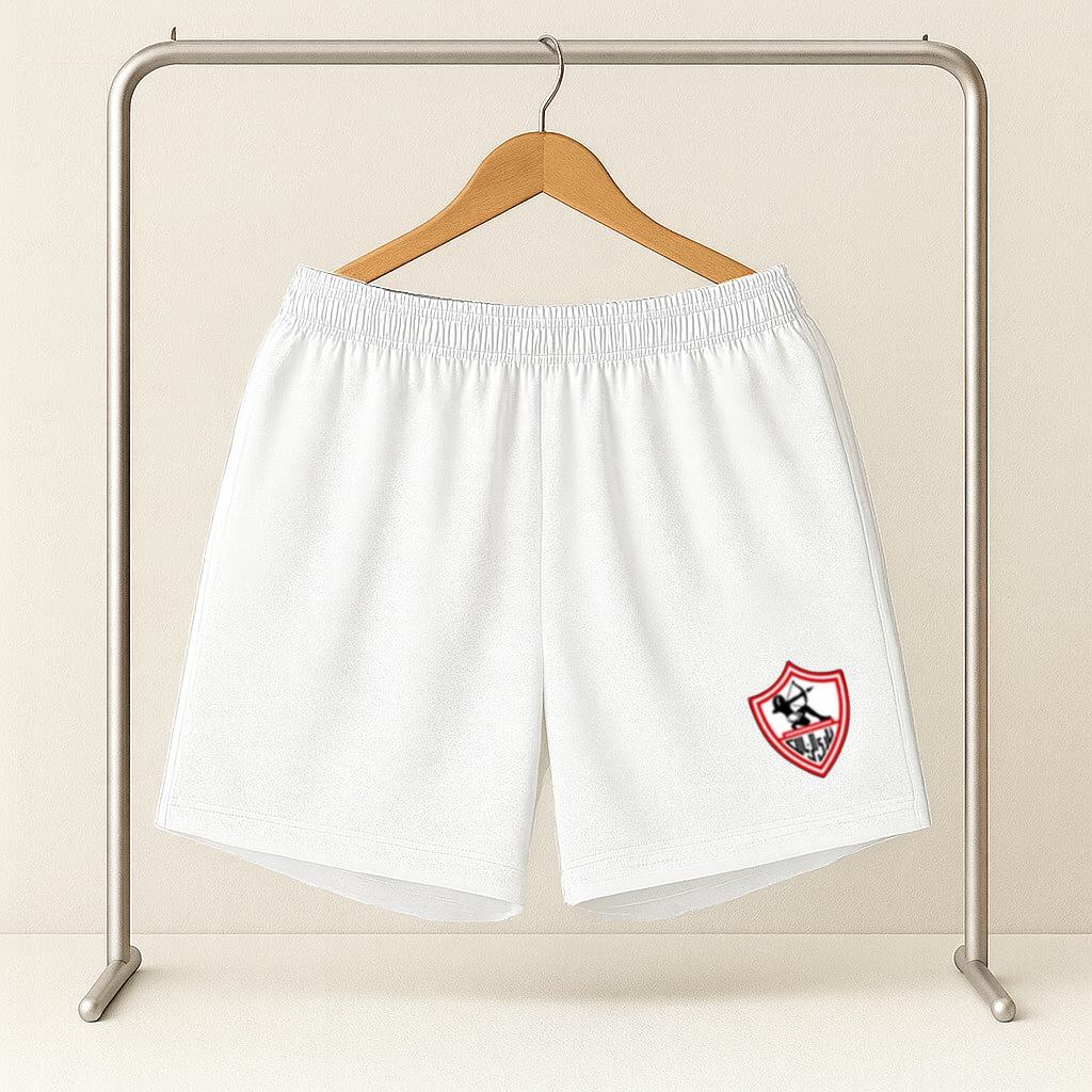 Zamalek SC Short – White (Special Sizes)