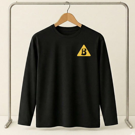Big Bang Black Graphic Long Sleeve T-Shirt