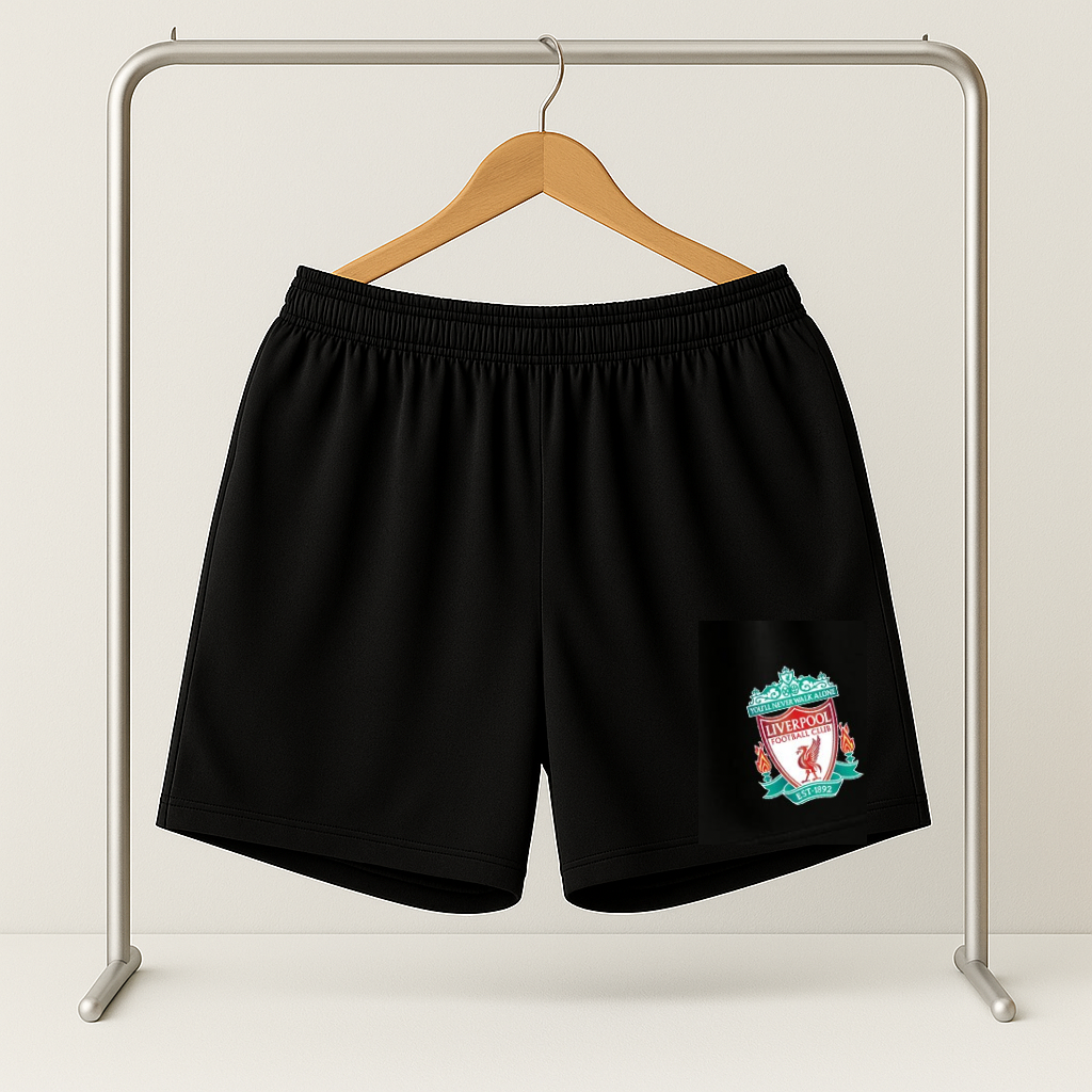 Liverpool FC Short – Black (Special Sizes)