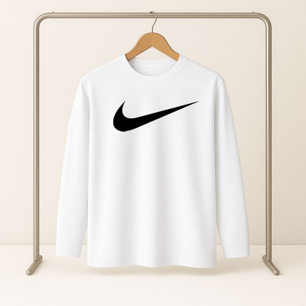 Nike Sleeve T-Shirt – Black (Special Sizes)