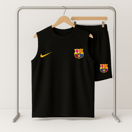 FC Barcelona Set – Black (Special Sizes)