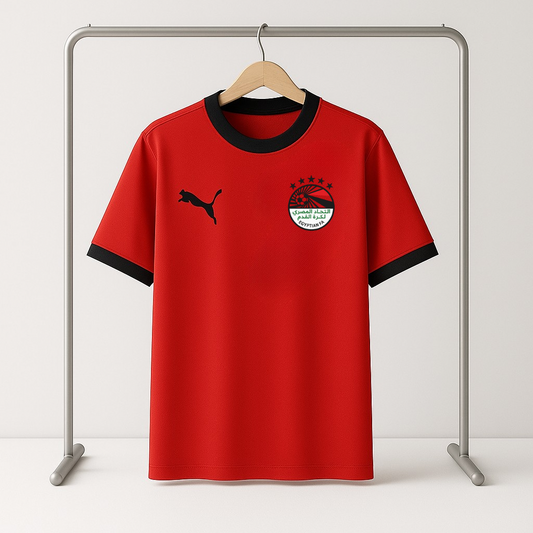 Red Egypt Team T-shirt – Special Sizes