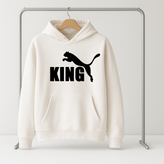 PUMA KING WHITE HODIE – SPECIAL SIZES