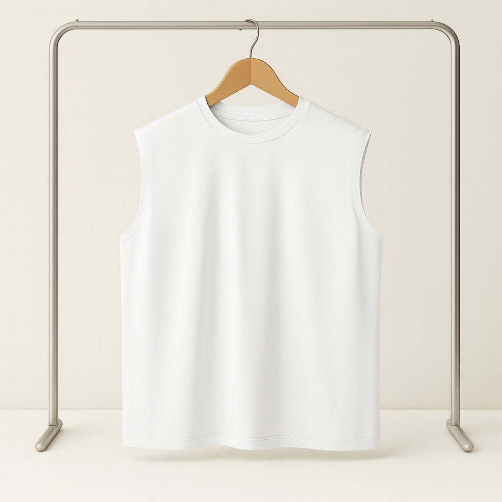 Plain White Cut T-shirt – Special Sizes