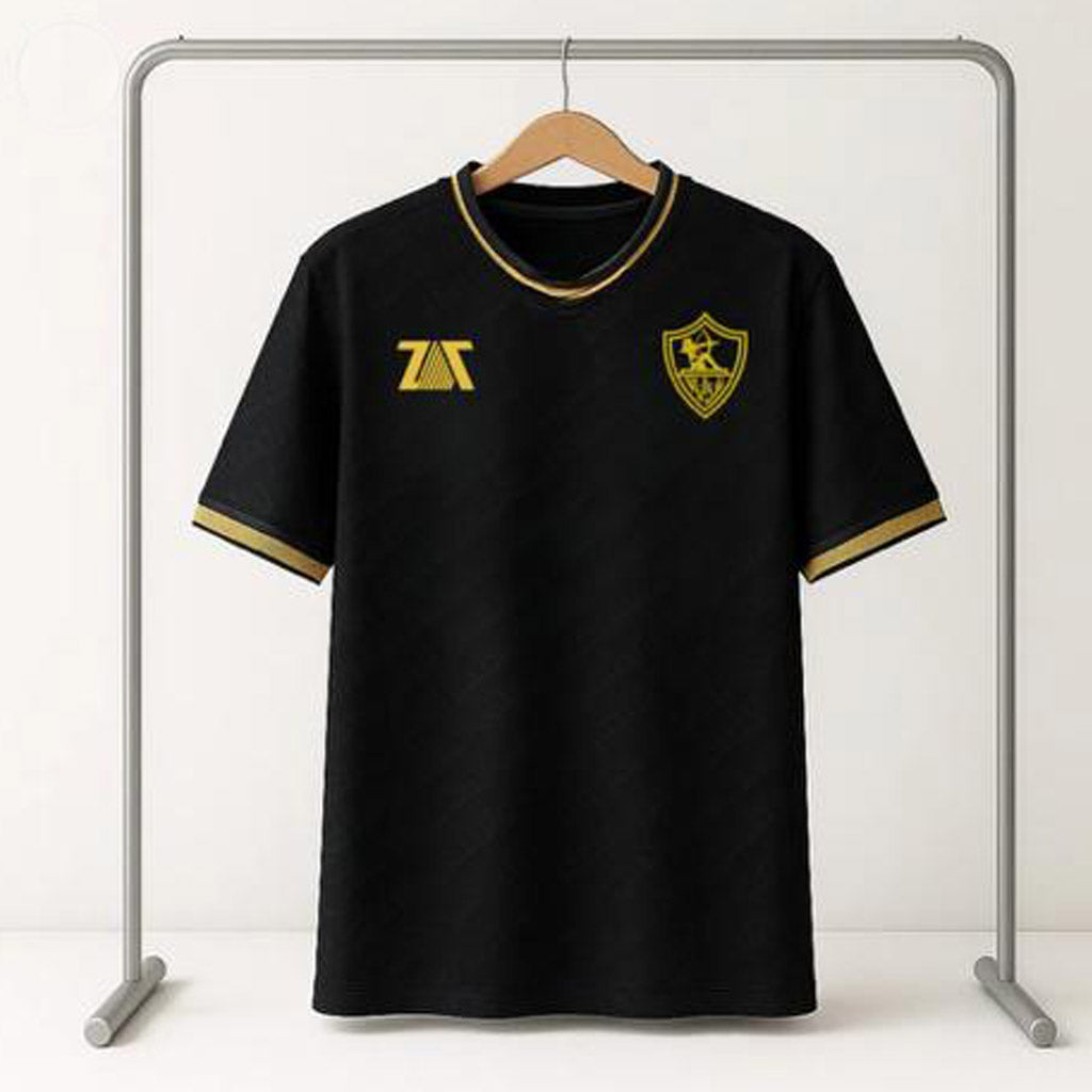 Zamalek Black T-Shirt 2023-2024 (Short Sleeve)